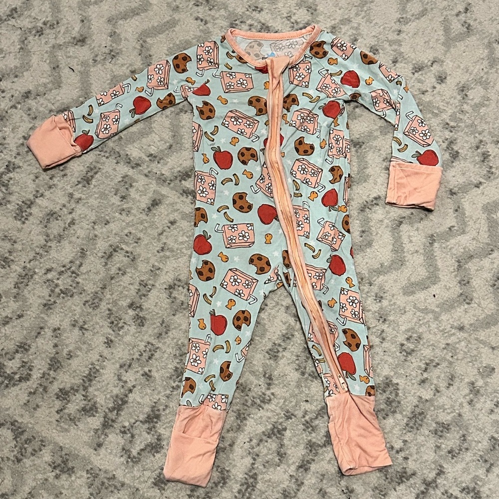 Bamboo Sleeper Footie Pajamas 3-6M